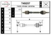EAI T49257 Drive Shaft